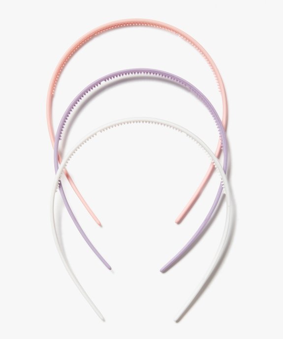 Serre-tête fille coloris assortis (lot de 3) vue1 - GEMO (ACCESS) - GEMO