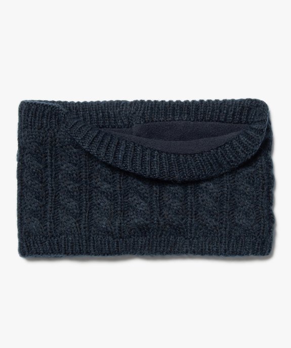 Echarpe snood doublée polaire bébé vue1 - GEMO(BEBE DEBT) - GEMO