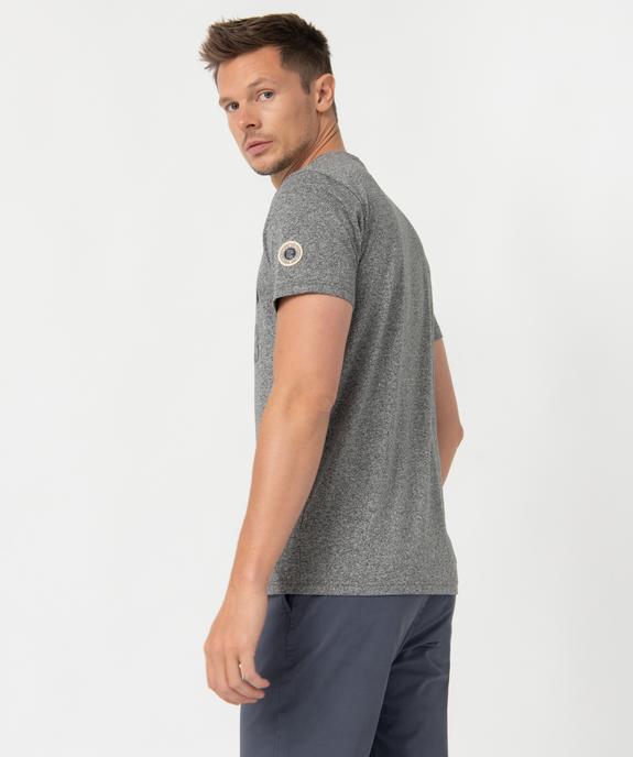 Tee-shirt homme à manches courtes avec motif XL - Camps United vue3 - CAMPS UNITED - GEMO