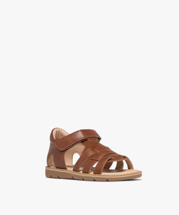 Sandales à brides et fermeture scratch garçon - Buggy Shoes vue9 - BUGGY GEMO FOR GOOD - GEMO