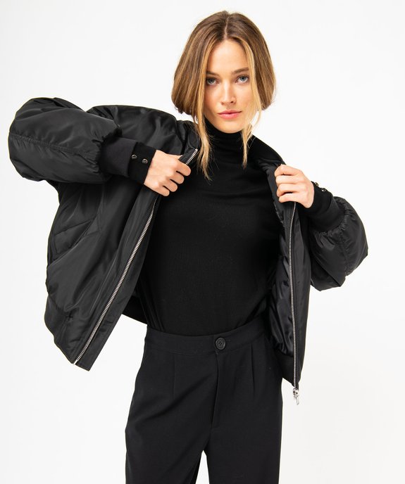 Blouson en nylon matelassé femme  vue1 - GEMO 4G FEMME - GEMO