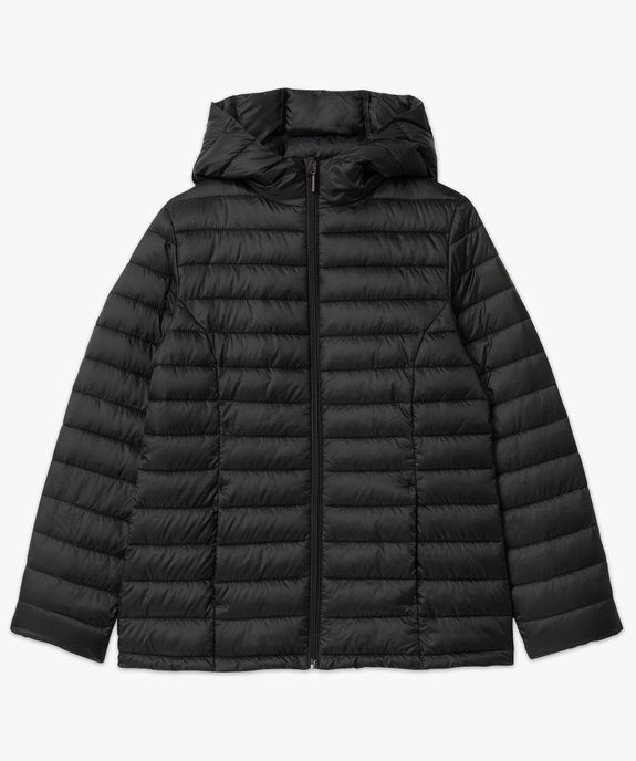 Doudoune à capuche rembourrage fin femme vue8 - GEMO 4G FEMME - GEMO