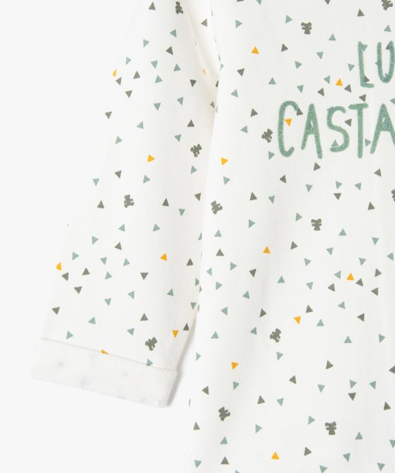 Ensemble bébé 2 pièces : tunique + pantalon en tricot - LuluCastagnette vue2 - LULUCASTAGNETTE - GEMO