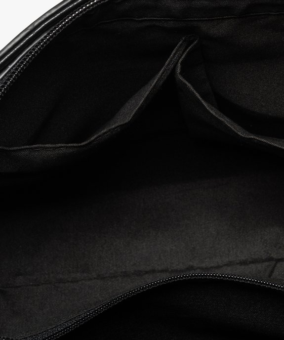 Sac besace à rabat avec brides métallisées vue3 - GEMO (ACCESS) - GEMO