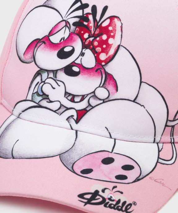 Casquette à bride scratch imprimée fille - Diddl vue3 - DIDDL - GEMO