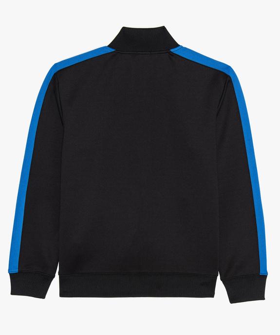 Sweat garçon zippé inspiration rétro avec liserés réfléchissants vue2 - GEMO (JUNIOR) - GEMO