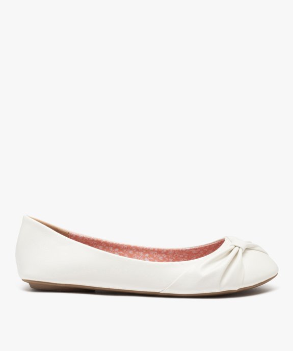 Ballerines femme unies ultra-légères à bout drapé  vue1 - VALENTINA BALDA - GEMO