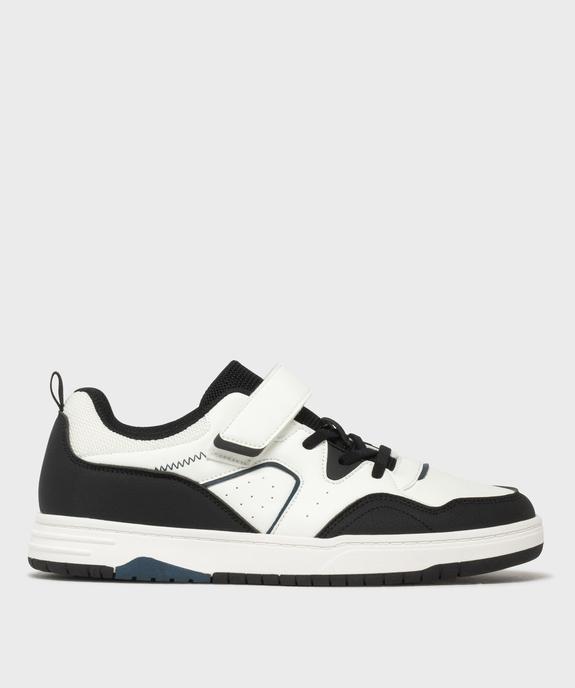 Baskets à scratch bicolore garçon - 5 Miles vue1 - 5 MILES - GEMO