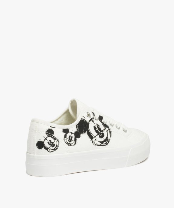Baskets femme en toile dessin Mickey – Disney vue4 - MICKEY - GEMO