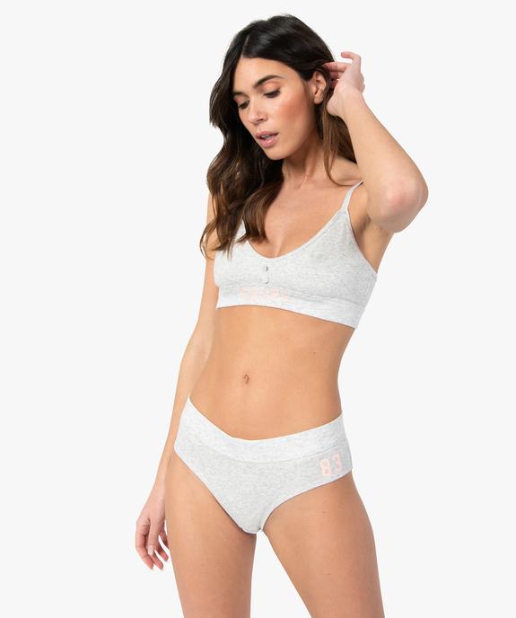 Brassière femme à fines bretelles – Camps United vue3 - CAMPS UNITED - GEMO