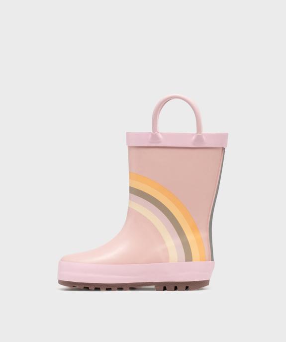 Bottes de pluie avec étoiles pailletées fille - Lovely Wings vue3 - LOVELY WINGS - GEMO