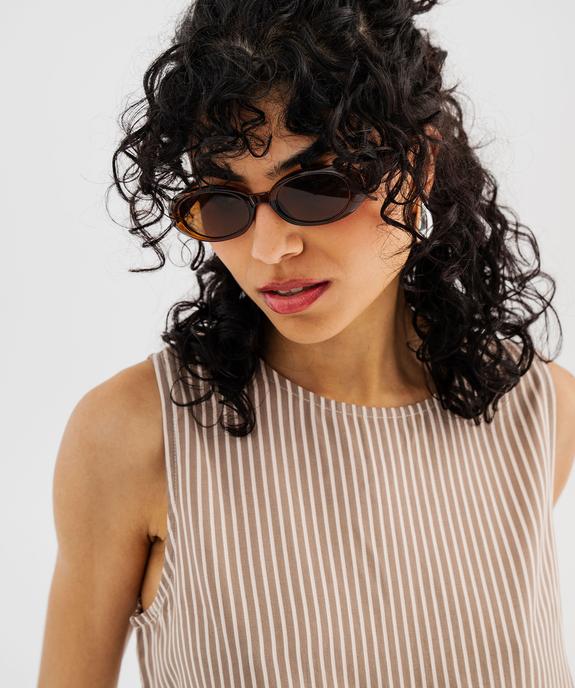Blouse sans manches ample, courte et fluide femme vue2 - GEMO 4G FEMME - GEMO