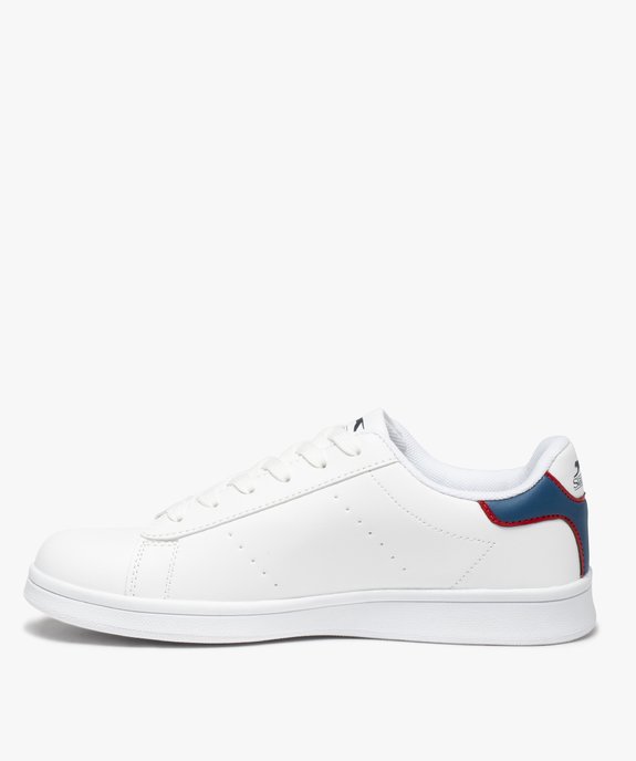 Baskets garçon classiques unies à lacets – Slazenger York vue3 - SLAZENGER - GEMO