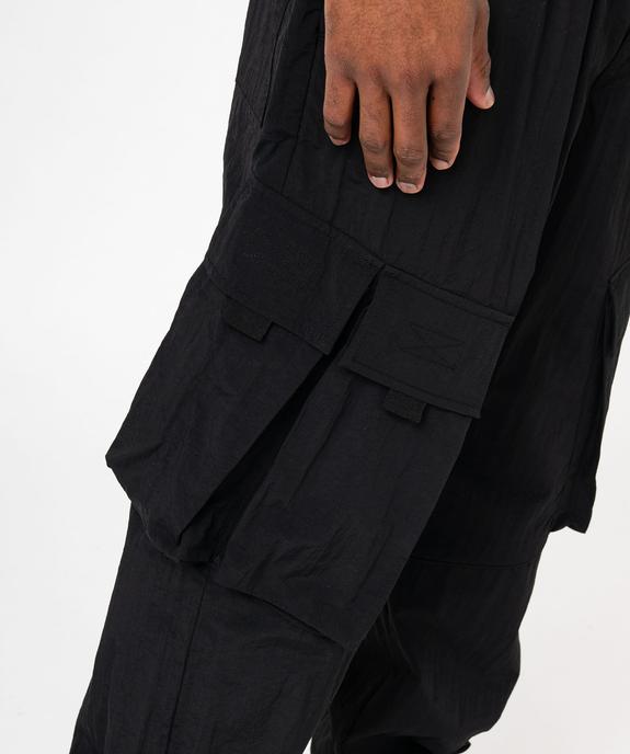 Pantalon large en toile de parachute homme vue2 - GEMO (HOMME) - GEMO