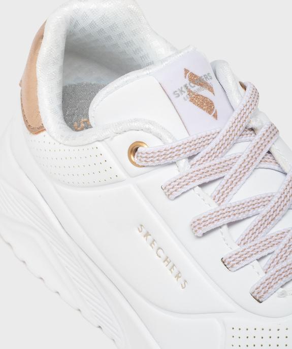 Baskets basses et légères à épaisse semelle crantée fille - Skechers vue6 - SKECHERS - GEMO