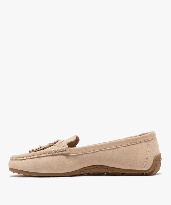 Mocassins confort en toile femme - Valentina Baldano vue3 - VALENTINA BALDA - GEMO