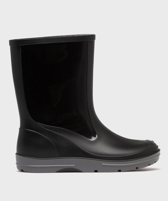 Bottes de pluie garçon à semelle crantée contrastée vue7 - 5 MILES - GEMO