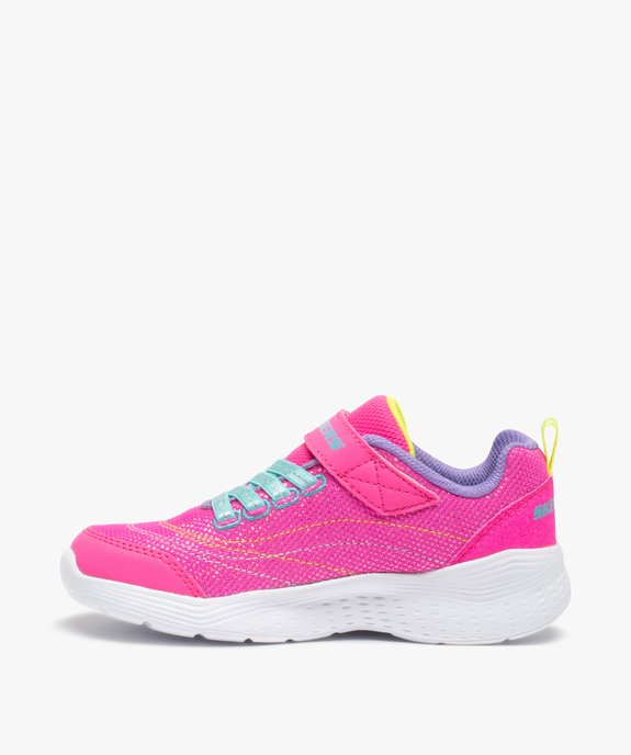 Baskets fille en mesh et fils brillants – Skechers Snap Sprints vue3 - SKECHERS - GEMO