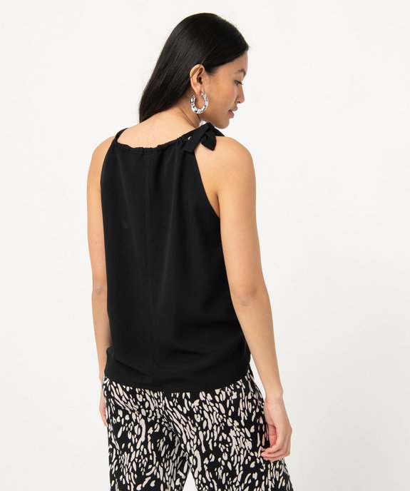 Blouse sans manches avec emmanchure américaines femme vue3 - GEMO(FEMME PAP) - GEMO