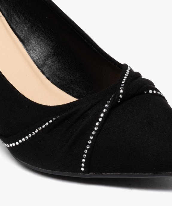Escarpin femme avec strass sur le dessus vue6 - GEMO 4G FEMME - GEMO