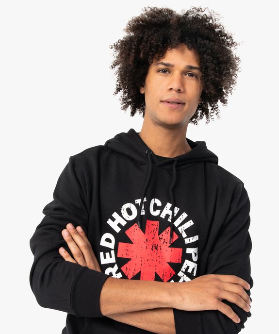 Sweat homme à capuche avec motif – Red Hot Chili Pepper vue2 - RED HOT CHILI P - GEMO