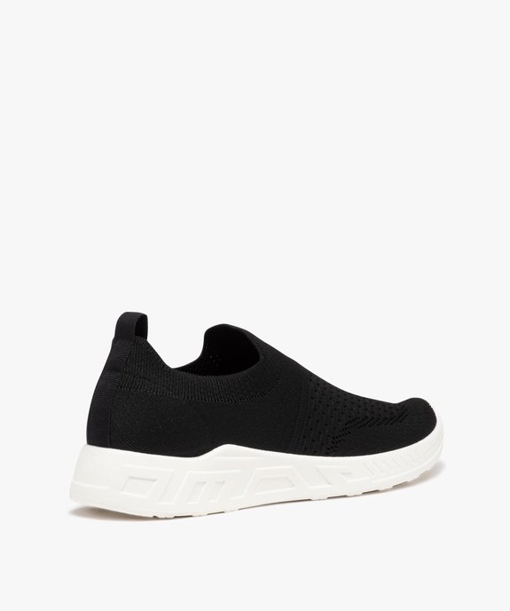 Baskets femme extra souples en maille unie vue4 - GEMO (SPORTSWR) - GEMO