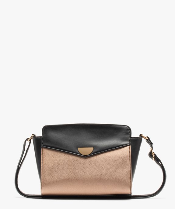 Sac besace bimatière femme vue1 - GEMO (ACCESS) - GEMO