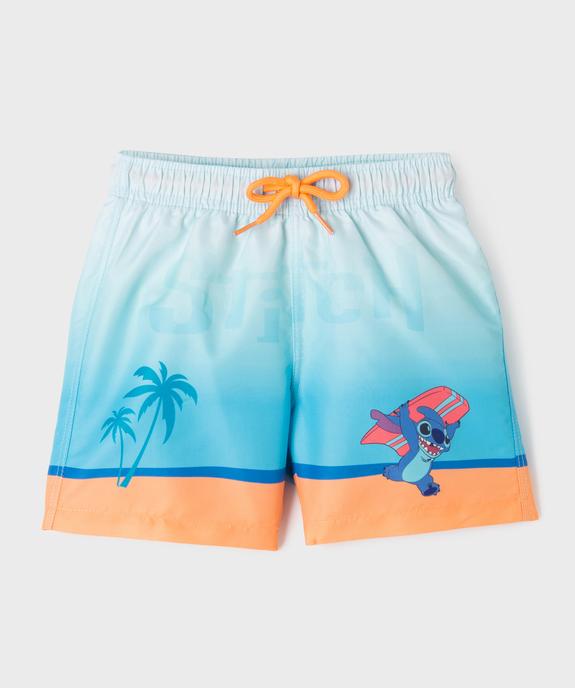 Shorty de surf motif Stitch garçon - Disney vue1 - LILO & STITCH - GEMO