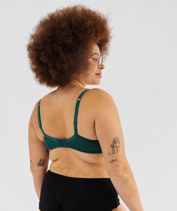 Soutien-gorge emboitant à armatures femme grande taille vue3 - GEMO(HOMWR FEM) - GEMO