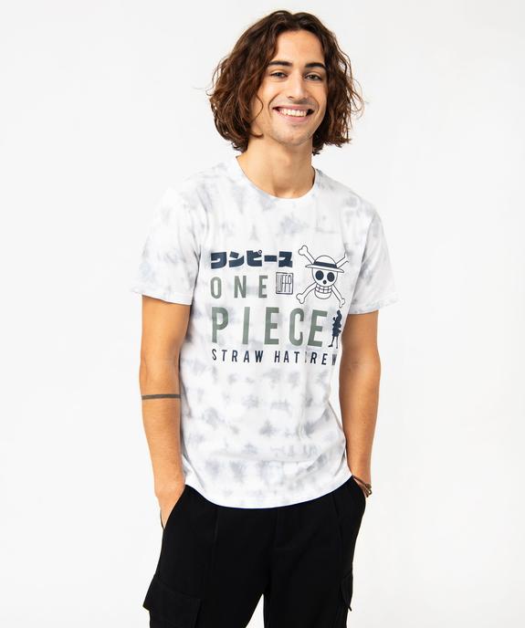 Tee-shirt manches courtes tie-and-dye homme - One Piece vue1 - ONE PIECE - GEMO