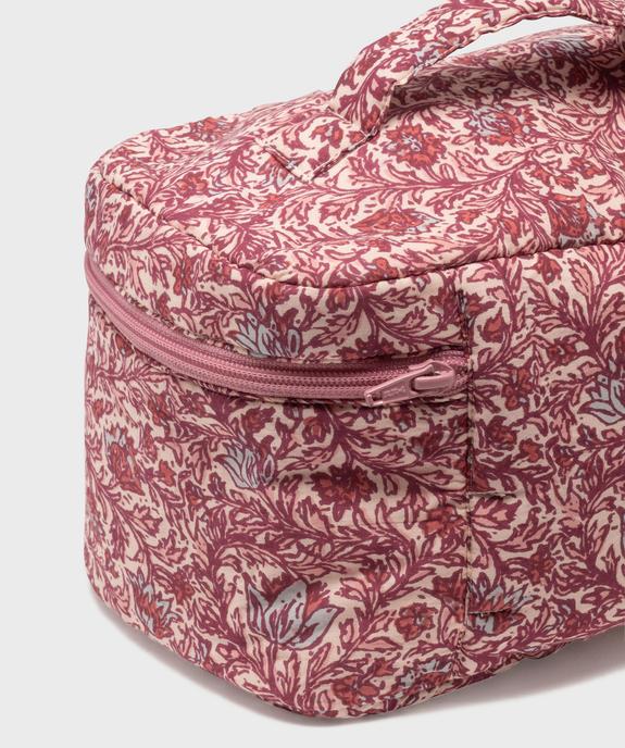 Trousse de toilette matelassée à motifs femme vue2 - GEMO (ACCESS) - GEMO