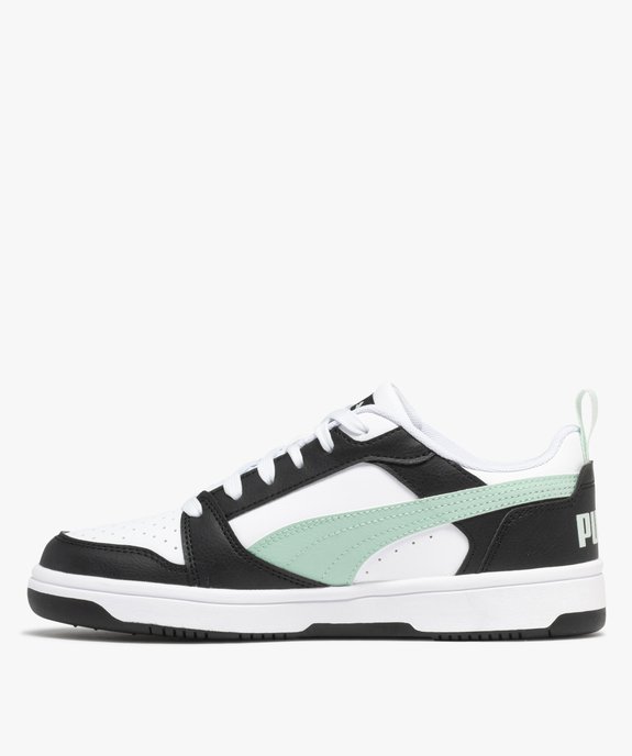 Baskets basses tricolores à lacets femme - Puma vue3 - PUMA - GEMO