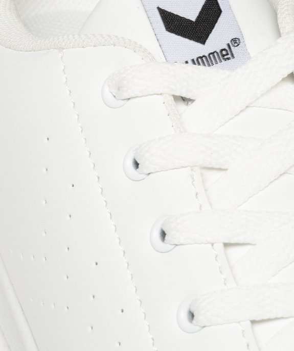 Baskets homme unies style rétro à lacets - Hummel Busan vue7 - HUMMEL - GEMO