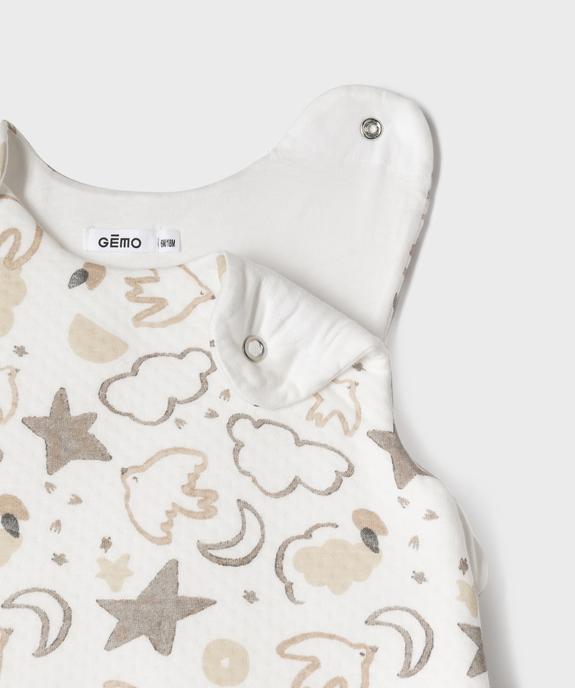 Gigoteuse hiver imprimée bébé garçon TOG 2,5 vue3 - GEMO(BB COUCHE) - GEMO