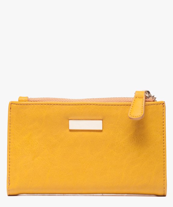 Portefeuille compact multi-compartiments femme vue1 - GEMO (ACCESS) - GEMO