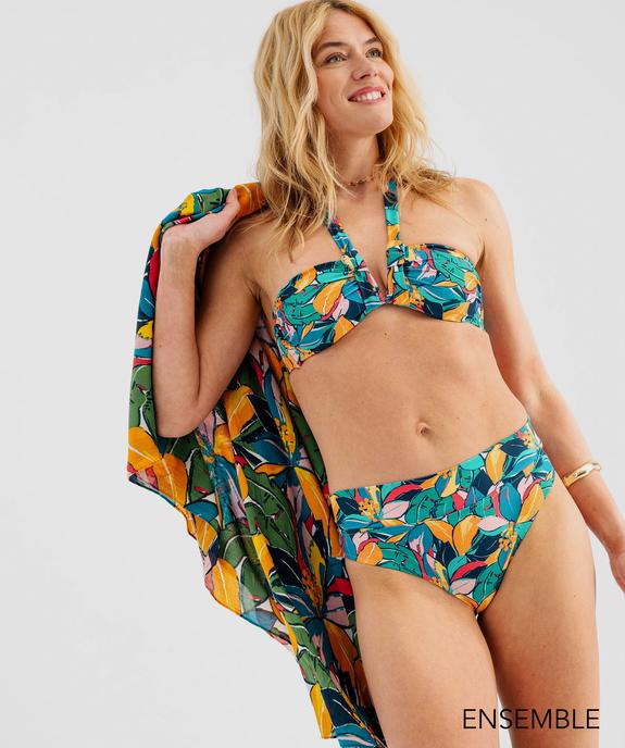 Ensemble de maillot de bain deux pièces multipositions pour femme - GEMO