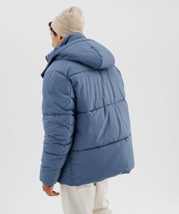 Doudoune à capuche et col montant homme vue4 - GEMO 4G HOMME - GEMO