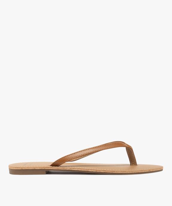 Tongs femme à petit talon plat et lanières fines - Valentina Baldano vue1 - VALENTINA BALDA - GEMO