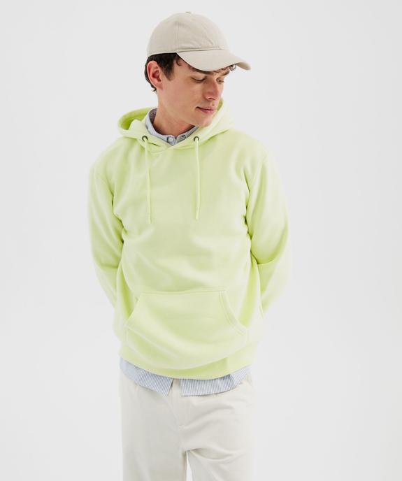 Sweat à capuche intérieur molletonné homme vue1 - GEMO 4G HOMME - GEMO