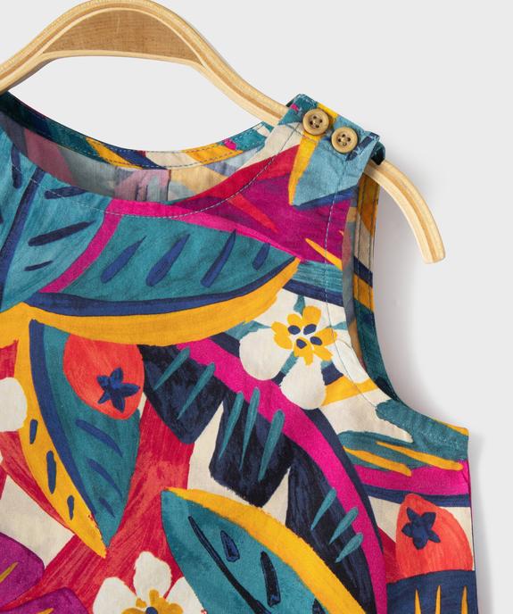 Ensemble 2 pièces bébé fille blouse et short vue2 - GEMO 4G BEBE - GEMO