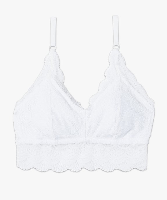 Soutien-gorge post-opératoire en dentelle vue4 - GEMO(HOMWR FEM) - GEMO