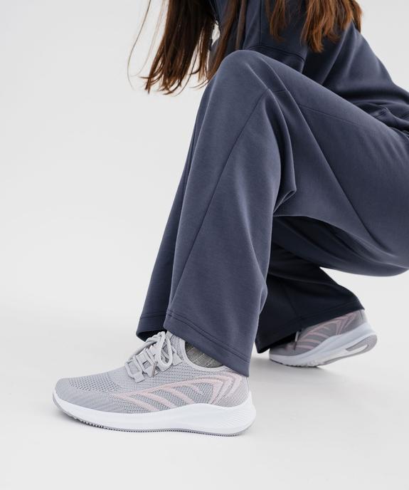 Baskets basses running en mesh à lacets femme - Valentina Baldano vue7 - VALENTINA BALDA - GEMO