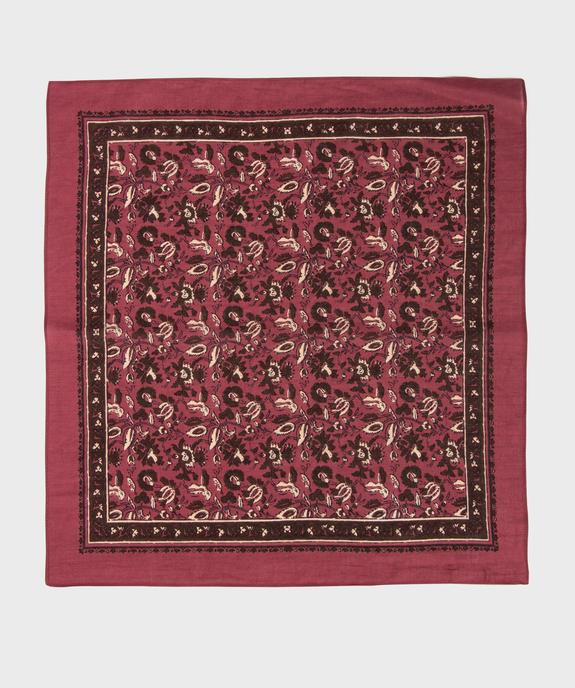 Foulard bandana carré en coton fille vue1 - GEMO (ACCESS) - GEMO