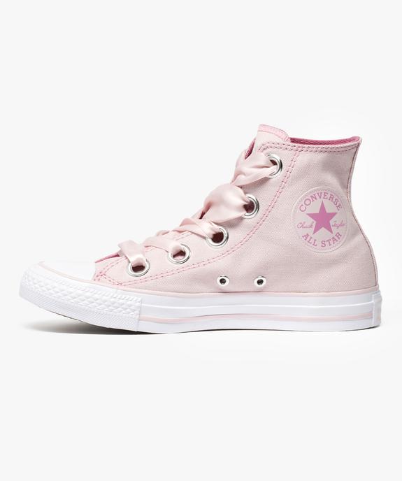 Tennis montantes pastel à lacets ruban - Converse  vue3 - CONVERSE - GEMO