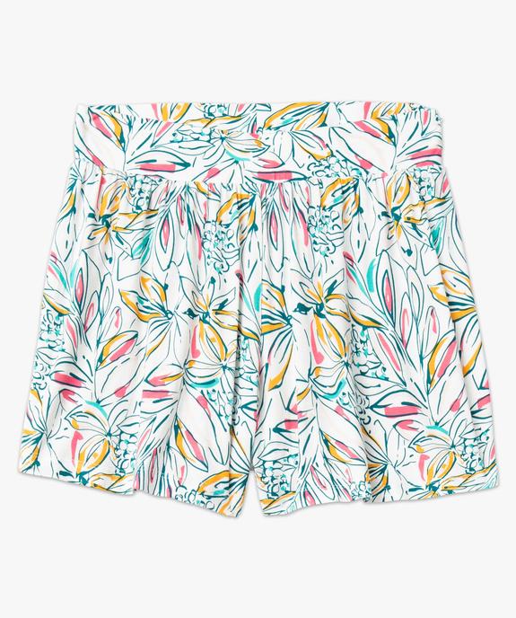 Short de pyjama femme ample à motifs  vue4 - GEMO(HOMWR FEM) - GEMO