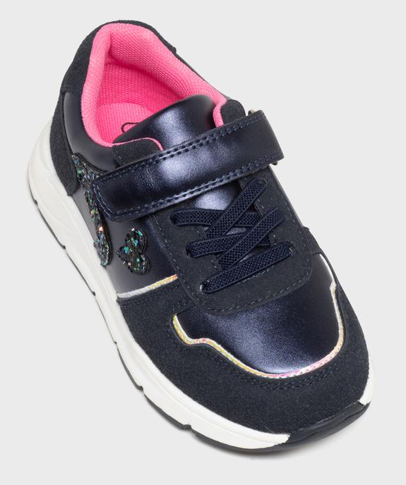 Baskets scintillantes fermeture scratch fille - Lovely Wings vue5 - LOVELY WINGS - GEMO