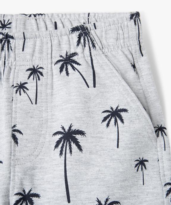 Short garçon en maille à taille élastiquée vue2 - GEMO (ENFANT) - GEMO