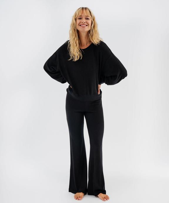 Pyjama en maille extensible femme - GEMO 4G FEMME Pyjama en maille extensible femme vue1 - GEMO 4G FEMME - GEMO