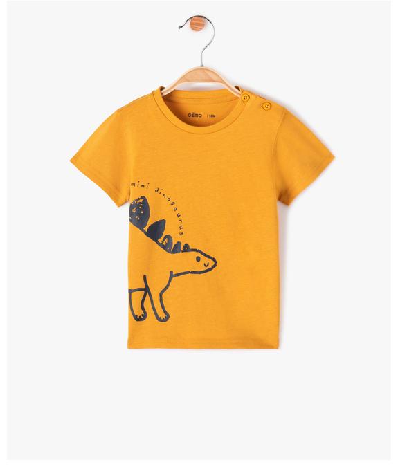 Tee-shirt bébé garçon avec message vue1 - GEMO(BEBE DEBT) - GEMO