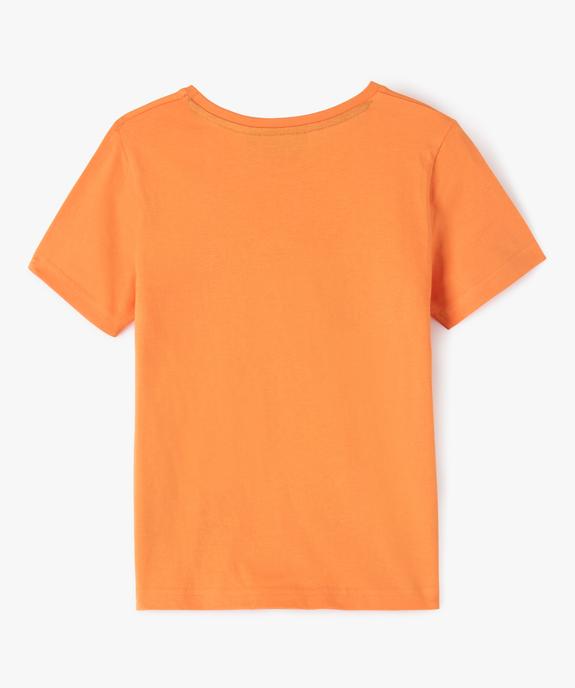 Tee-shirt à manches courtes avec motif manga garçon - Dragon Ball Z vue3 - DRAGON BALL Z - GEMO